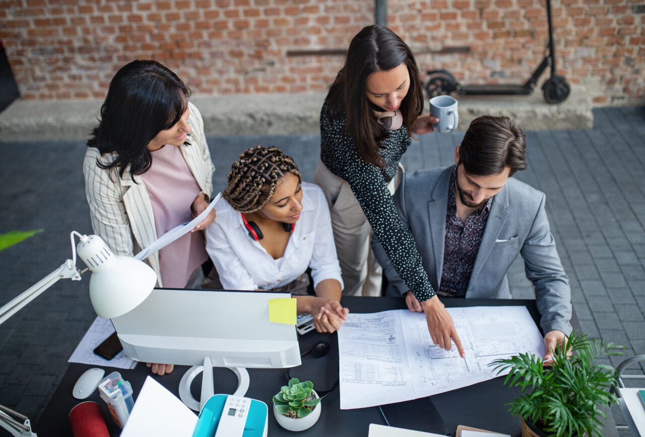 equipe de arquitetos